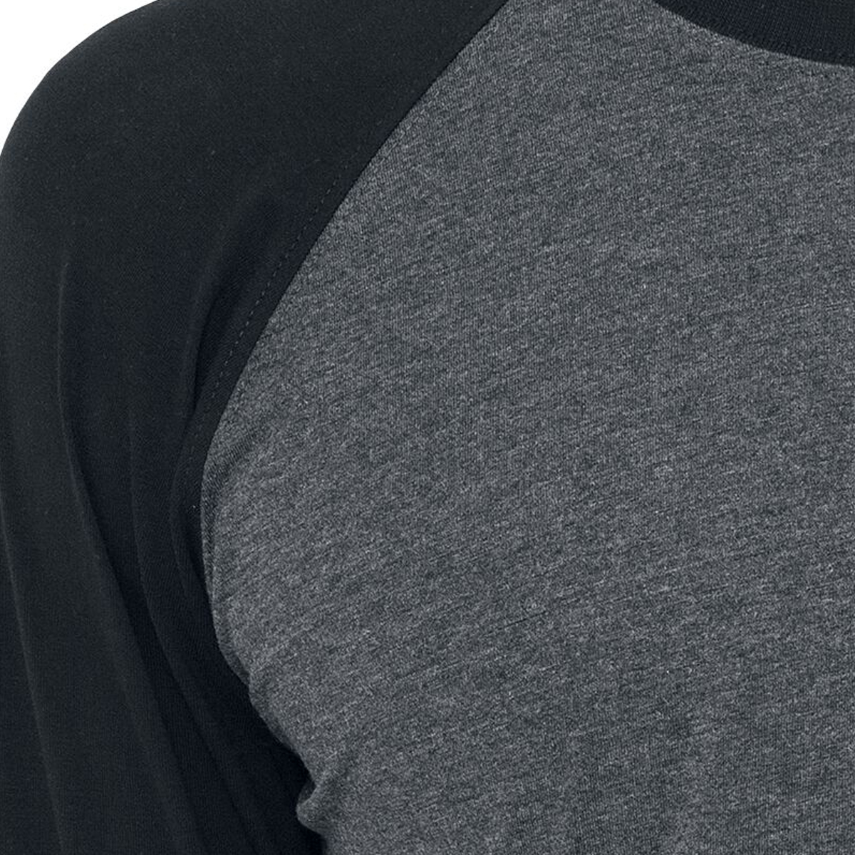 Black & Grey Raglan T-Shirt