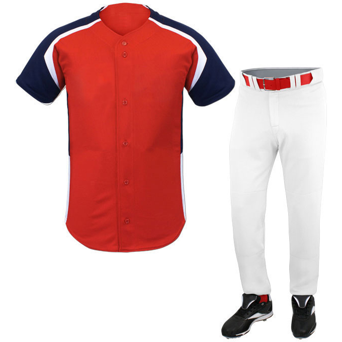 Premium Quality Solid Color Baseball Uniform