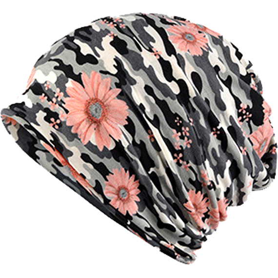 Re-Flower Headwrap Chemo Hat Slouchy Beanie