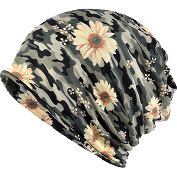 Re-Flower Headwrap Chemo Hat Slouchy Beanie