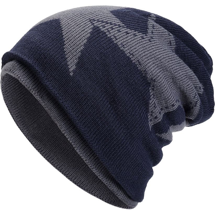 Wool Velvet Warm Thick Vintage Outdoor Snow Ski Cycling Beanie