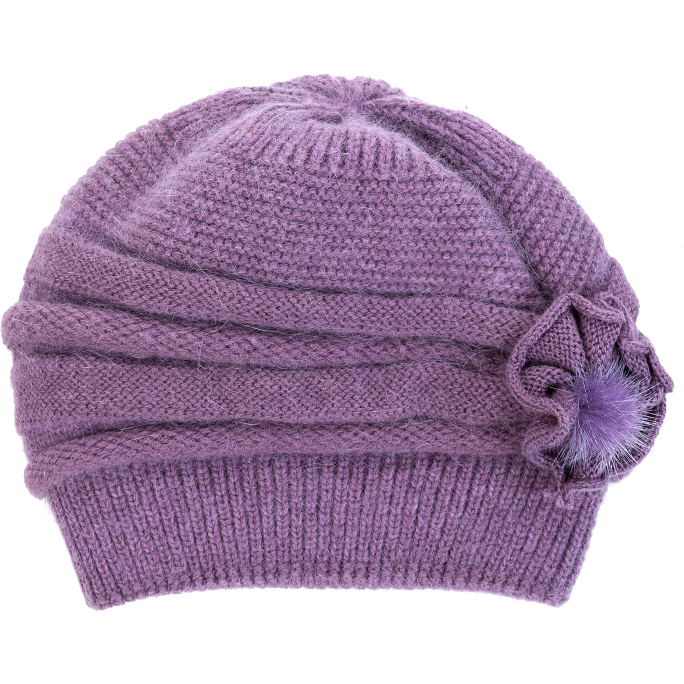 Keep Warm Rabbit Wool Blend Beanie Hat
