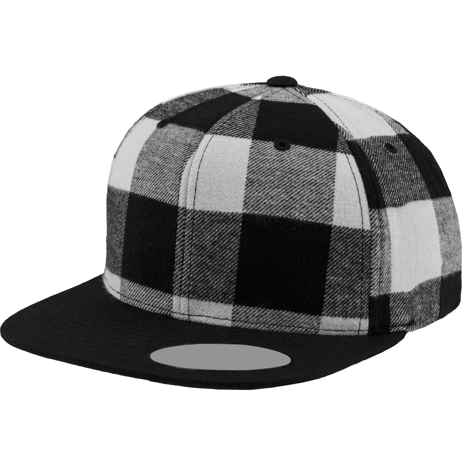 Checked Flanell Snapback