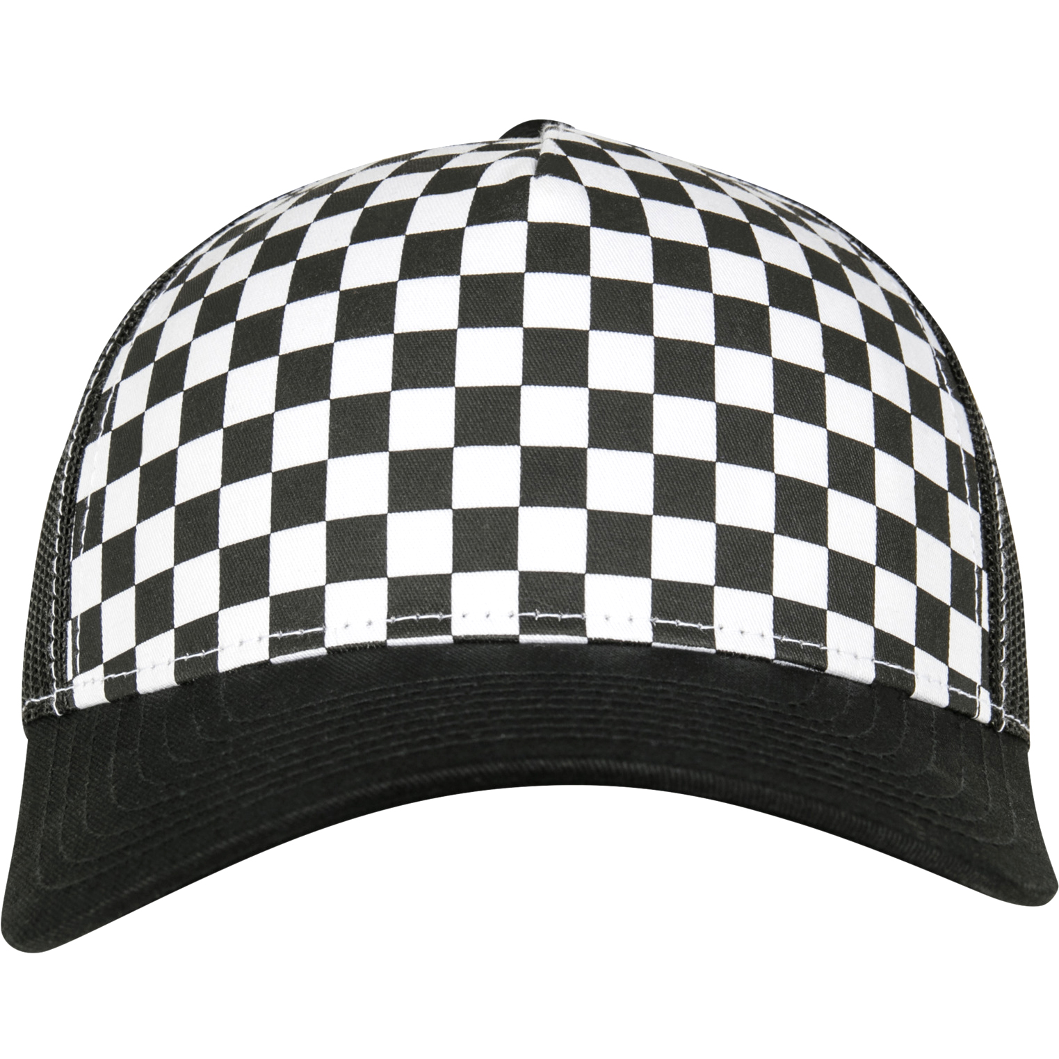 Checkerboard Retro Trucker Cap
