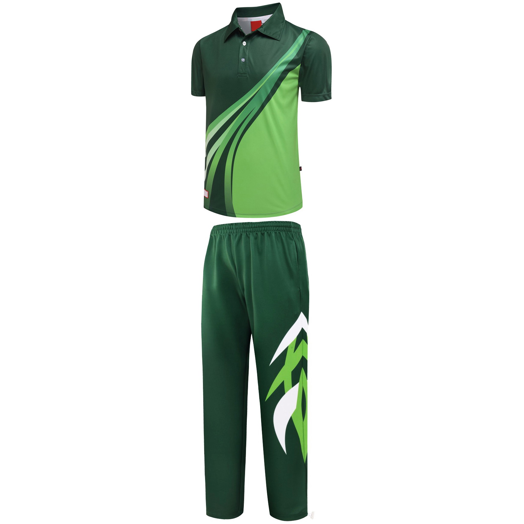 Breathable Custom logo Cricket Uniform Set 