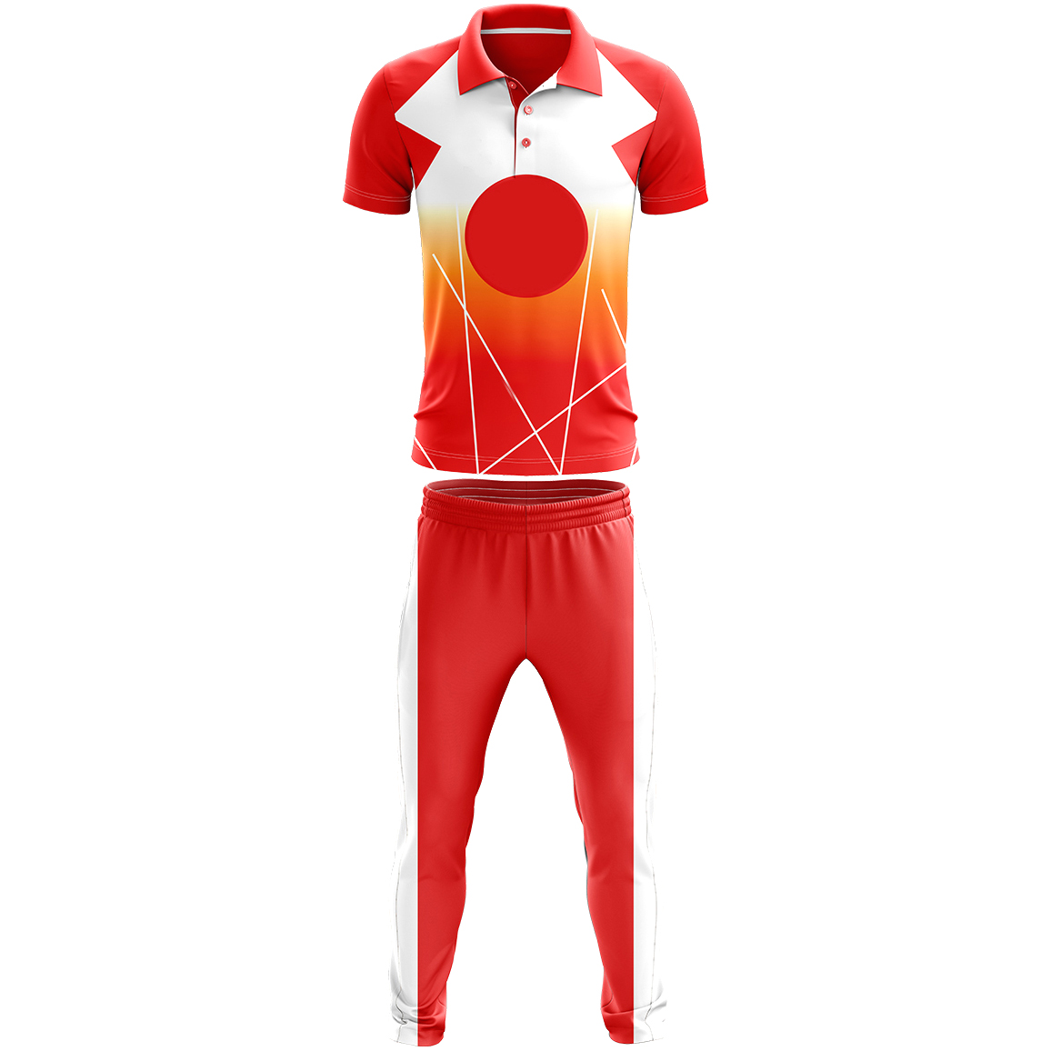 Comfortable Hot Selling Cricket Uniform Set