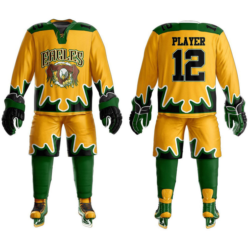 100% Polyester Ice Hockey Uniform