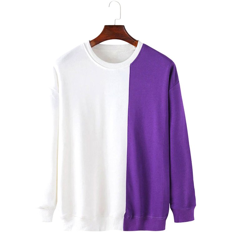 White & Purple Sweatshirts