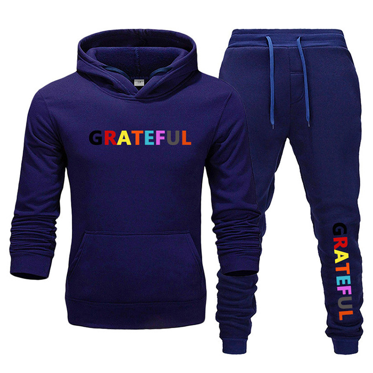 Male Training Crew Neck Tracksuits