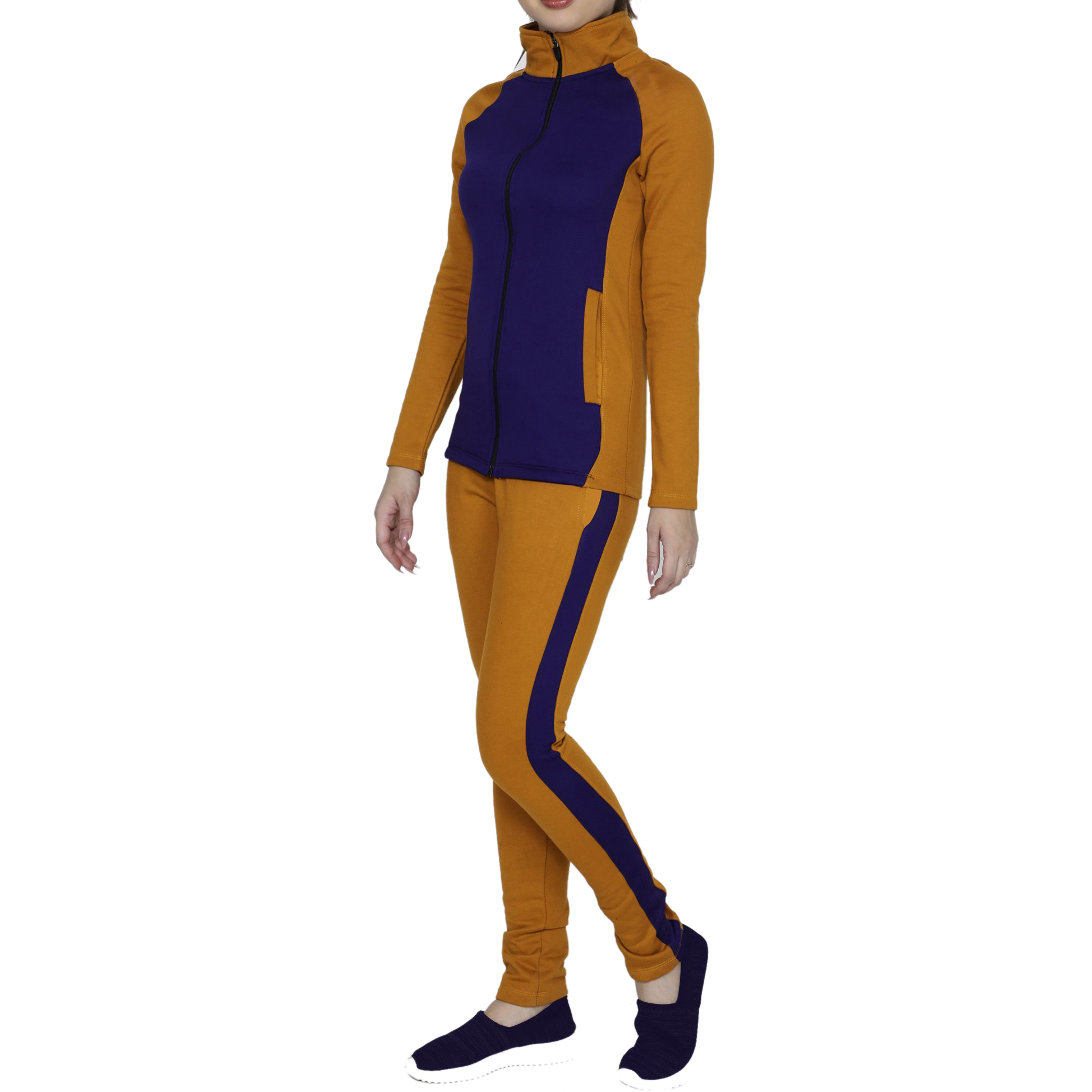 Purple & Gold Thermal Tracksuits