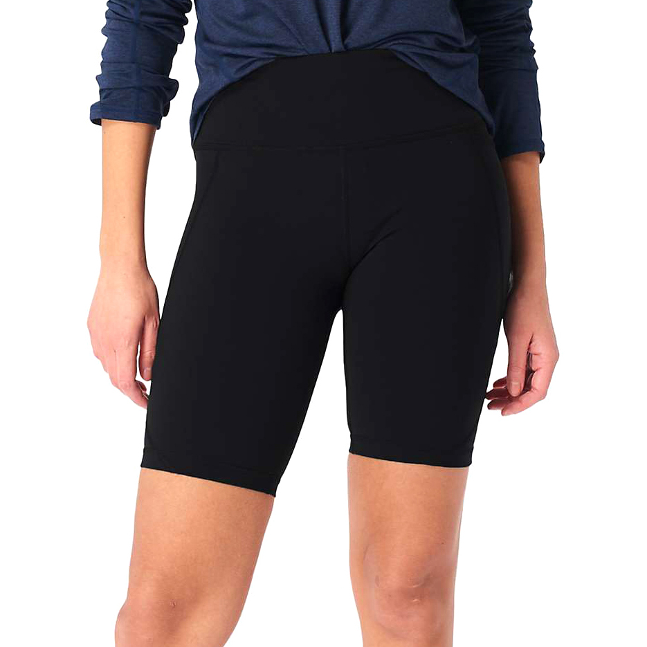 Side Pocket Solid Black Gym Shorts