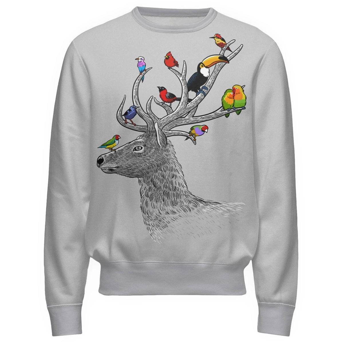 Tropical Birds Sweatshirt